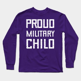 Purple Up For Military Kids - Month of the Military Child 2023 Long Sleeve T-Shirt